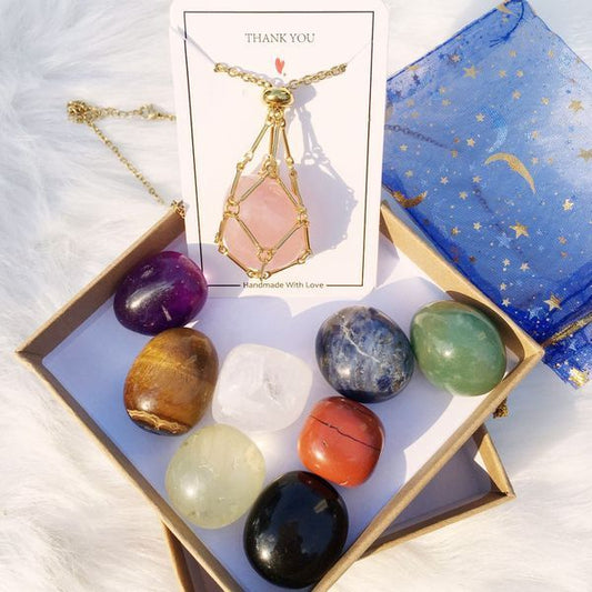 2025 Crystal Necklace Kit-9 Natural Crystal